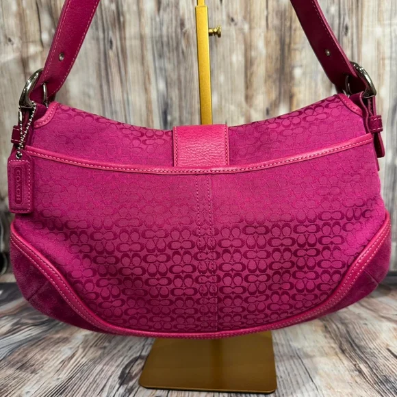 Coach Pink Soho Hobo shoulder bag - Picture 3 of 8